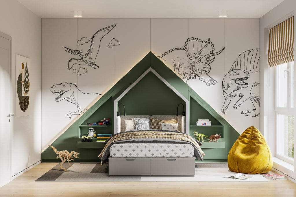 Creating a Dinosaur-Themed Wonderland: Ideas for Your Kid's Bedroom