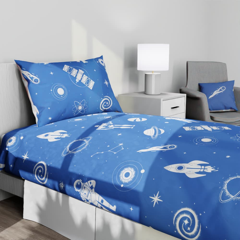 Space Explorers Reversible Duvet Bed Set - Kidz Bedding