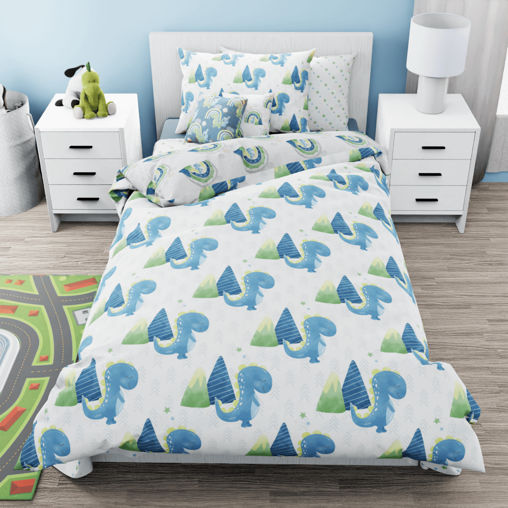 Baby Dinosaurs Duvet Quilt Cover - Kidz Bedding